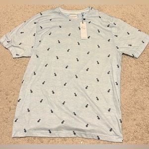 Denim & Flower Pineapple T-Shirt